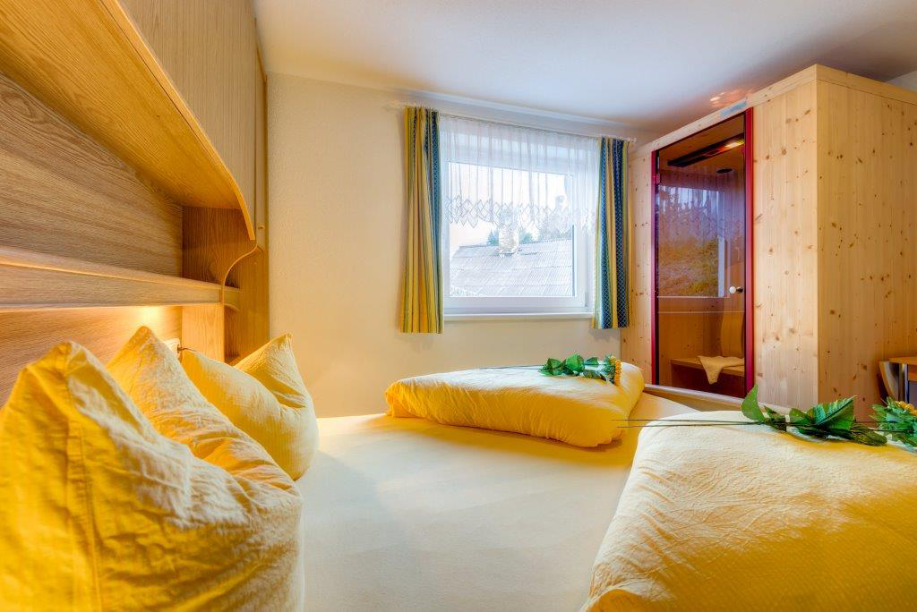 Ferienwohnung 2 Doppelzimmer mit Infrarotkabine